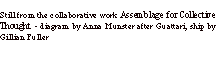Text Box: Still from the collaborative work Assemblage for Collective Thought  - diagram by Anna Munster after Guattari, ship by Gillian Fuller